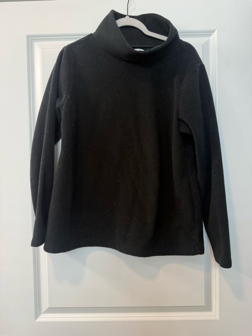 Women's Black Cowl Neck Sweater
